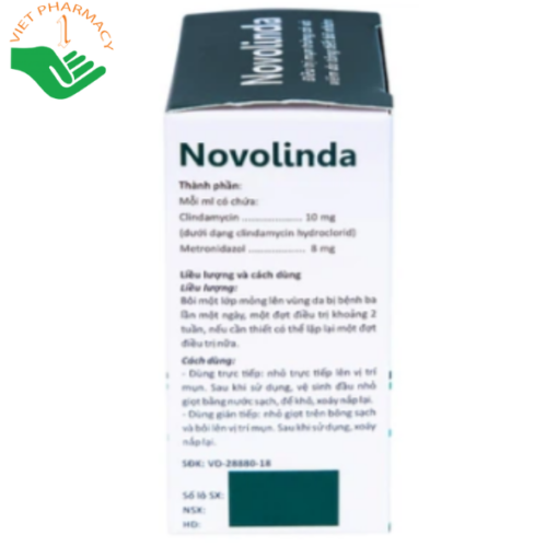 Thuốc Novolinda CPC1 điều trị bệnh trứng cá