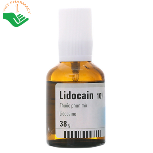 Thuốc phun mù Lidocain 10% Egis gây tê tại chỗ