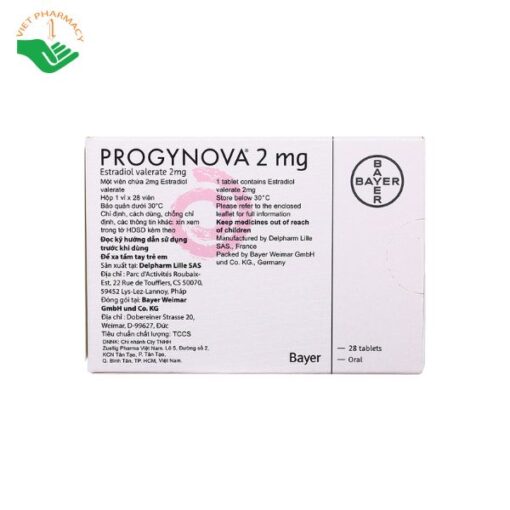 Thuốc Progynova 2mg