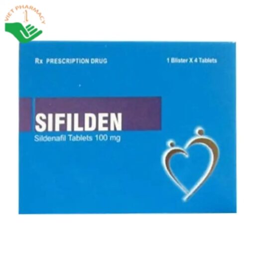 Thuốc Sifilden 100mg điều trị rối loạn cương dương ở nam giới