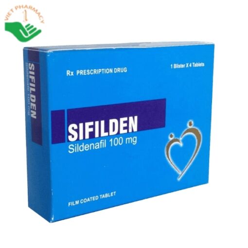 Thuốc Sifilden 100mg điều trị rối loạn cương dương ở nam giới