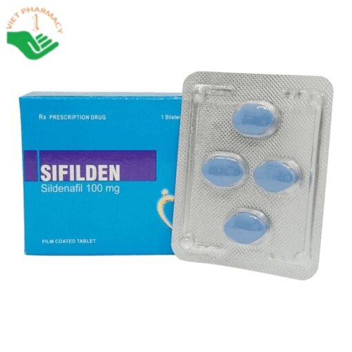 Thuốc Sifilden 100mg điều trị rối loạn cương dương ở nam giới