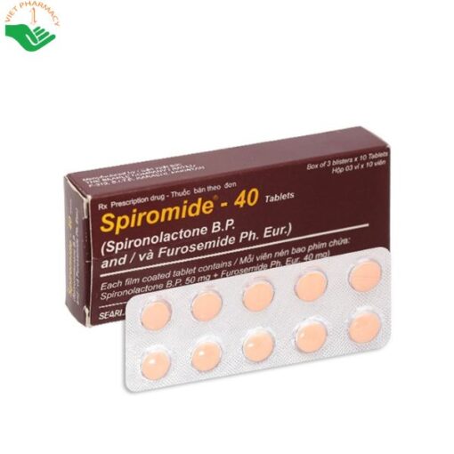 Thuốc Spiromide-40 Tablets