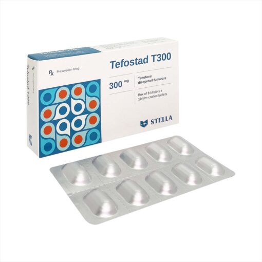 Thuốc Tefostad T300 phòng và trị nhiễm HIV-1, viêm gan B