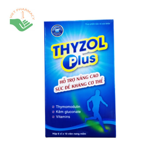 Thuốc Thyzol Plus - Hỗ trợ tăng cường miễn dịch (Hộp 60 viên)