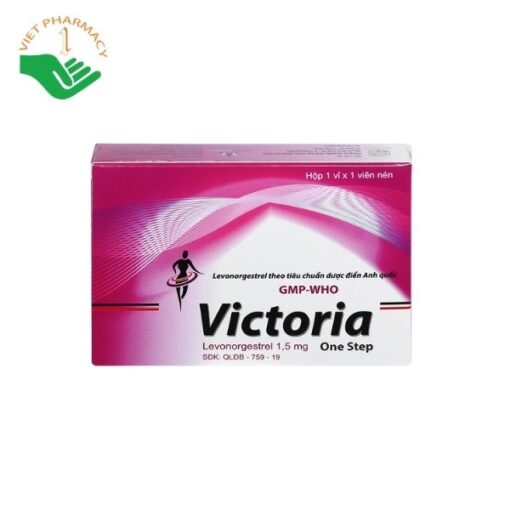 Thuốc tránh thai khẩn cấp Victoria One Step (Hộp 1 vỉ x 1 viên)