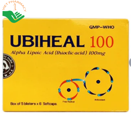 Thuốc Ubiheal 100mg Nam Hà