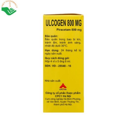 Thuốc Ulcogen 800mg