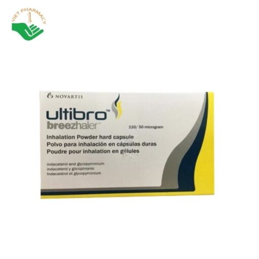 Thuốc Ultibro Breezhaler 110/50 mcg