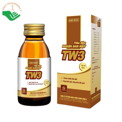 Tiêu độc nhuận Gan Mật TW3 hỗ trợ thanh nhiệt tiêu độc