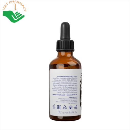 Tinh chất dưỡng ẩm, làm sáng và trẻ hóa da Serum Teana 1% Bakuchiol SM1 Super Molecules Multi-Active Bio-Retinol