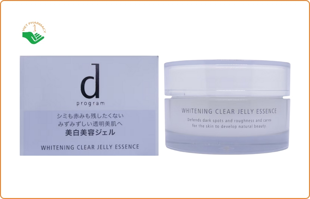 Tinh chất dưỡng trắng da D Program Whitening Clear Jelly Essence