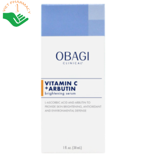 Tinh chất dưỡng trắng da OBAGI CLINICAL Vitamin C+ Arbutin Brightening Serum