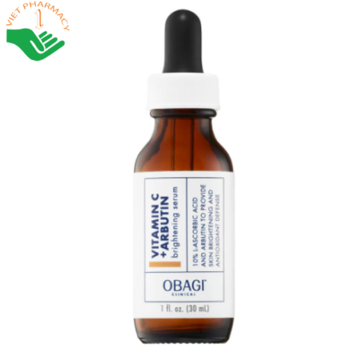 Tinh chất dưỡng trắng da OBAGI CLINICAL Vitamin C+ Arbutin Brightening Serum