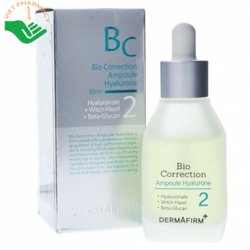 Tinh chất phục hồi và dưỡng ẩm Dermafirm Bio Correction Ampoule Hyalurone