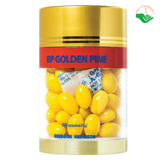 Viên Tinh dầu thông đỏ BP GOLDEN PINE BIO AVENUE (Hộp 100 viên)