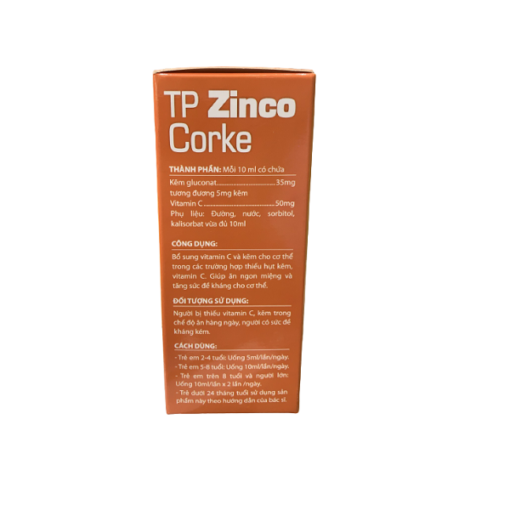 Tăng sức đề kháng TP Zinco Corke