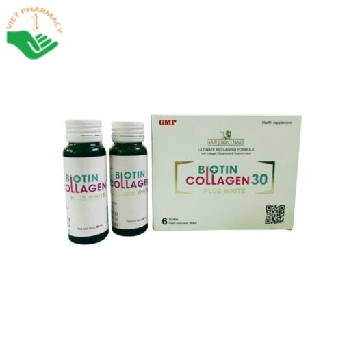 TPBVSK Biotin Collagen 30 Plus White hỗ trợ làm đẹp da