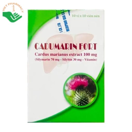 TPBVSK Cadumarin Fort hỗ trợ tăng cường chức năng gan