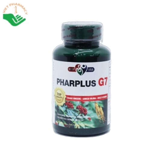 Viên uống Pharplus G7 hỗ trợ tăng cường khí huyết