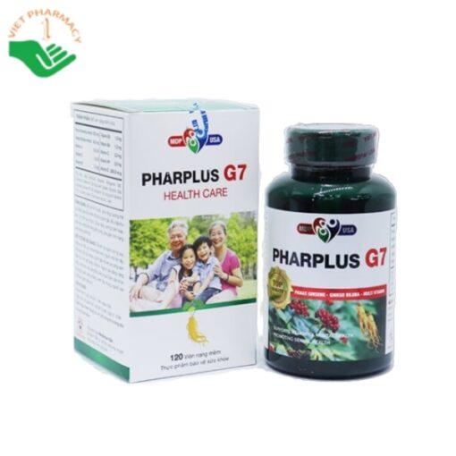 Viên uống Pharplus G7 hỗ trợ tăng cường khí huyết