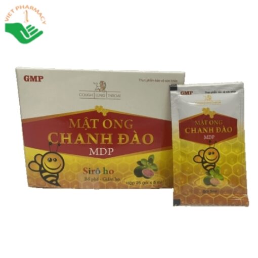 Siro ho Mật Ong Chanh Đào bổ phế giảm ho