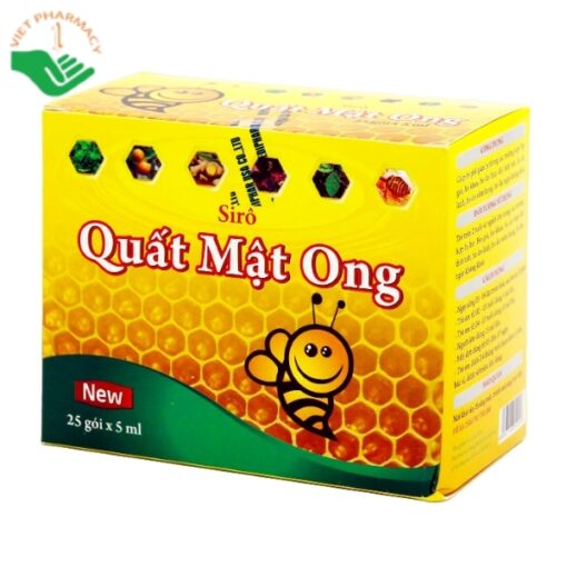 Siro Quất Mật Ong trị ho an toàn cho trẻ