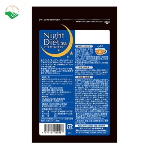 Trà giảm cân Night Diet Tea Orihiro