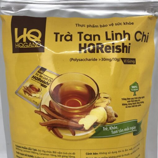 Trà tan Linh Chi HQReishi Vị gừng