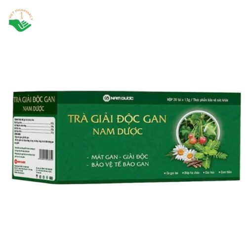 Trà thải độc gan Nam Dược