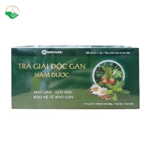 Trà thải độc gan Nam Dược