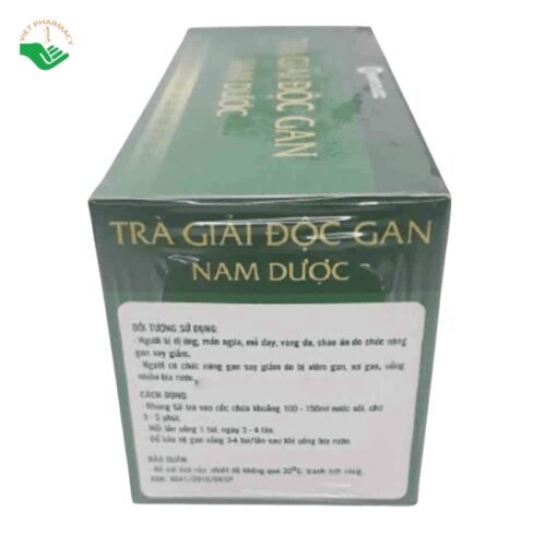 Trà thải độc gan Nam Dược