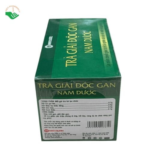 Trà thải độc gan Nam Dược