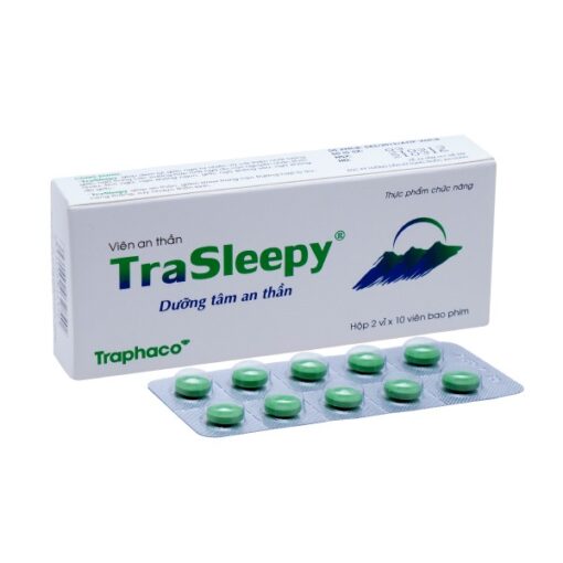 Viên uống Trasleepy Dưỡng tâm an thần Traphaco