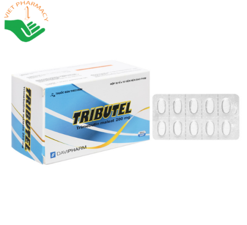 Tributel 200mg giảm đau do co thắt tiêu hóa