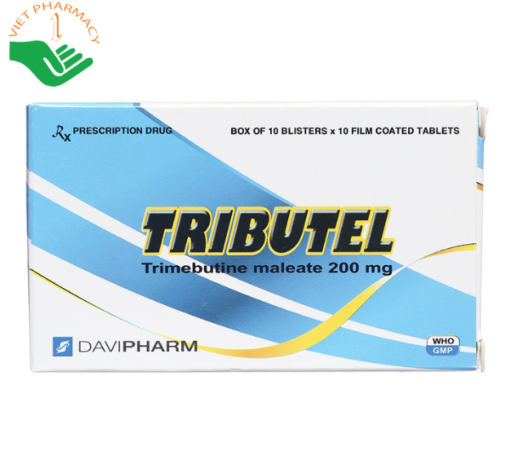 Tributel 200mg giảm đau do co thắt tiêu hóa