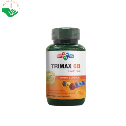 Trimax 6B Softgels bổ sung vitamin nhóm B