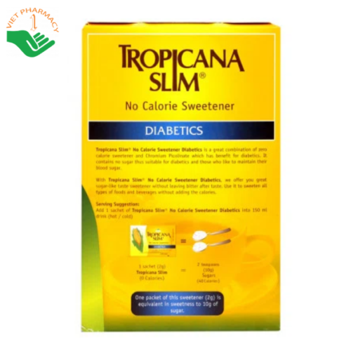 Đường ăn kiêng Tropicana Slim No Calorie Sweetener Diabetics