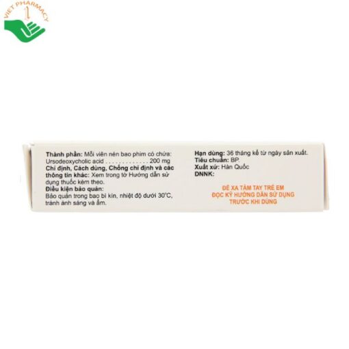 Viên uống URSOMAXE 200mg