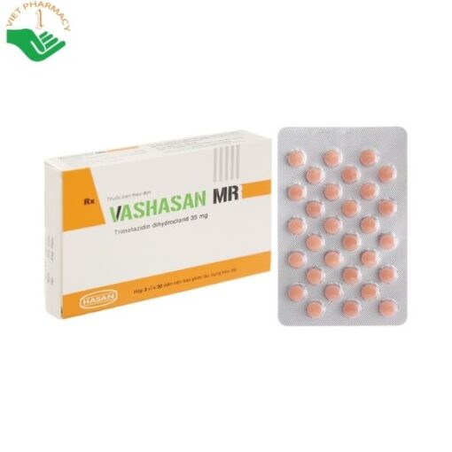 Viên uống VASHASAN MR - Trị đau thắt ngực