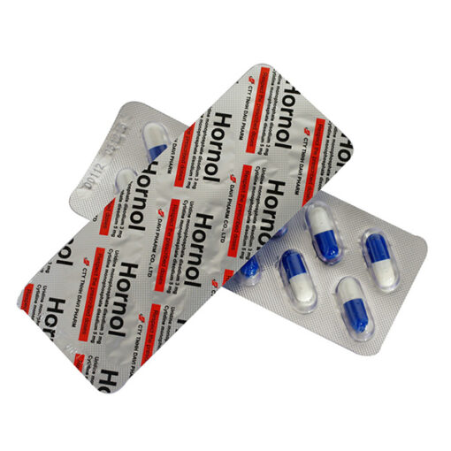 Thuốc Hornol 5mg (Hộp 30 viên) điều trị đau dây thần kinh