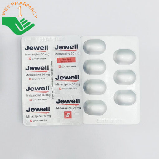 Jewell 30mg - Thuốc trị trầm cảm chủ yếu hiệu quả