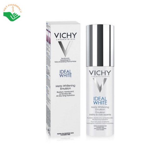 Dung dịch dưỡng trắng giảm thâm nám từ sâu bên trong Vichy Ideal White Meta Whitening Emulsion 50ml