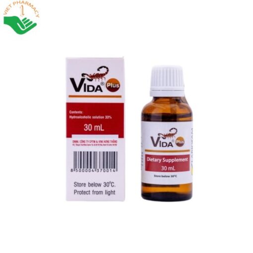 Vida Plus - Chiết xuất nọc Bọ Cạp Xanh Cuba cho người bị u bướu