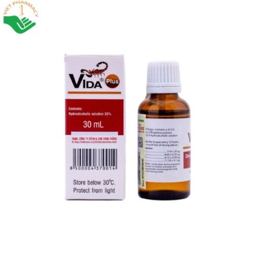 Vida Plus - Chiết xuất nọc Bọ Cạp Xanh Cuba cho người bị u bướu