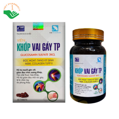 Viên Khớp Vai Gáy TP - Hỗ trợ mạnh gân cốt, giảm đau nhức xương khớp