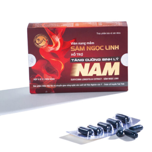 Viên nang mềm Sâm Ngọc Linh - Hỗ trợ tăng cường sinh lý nam