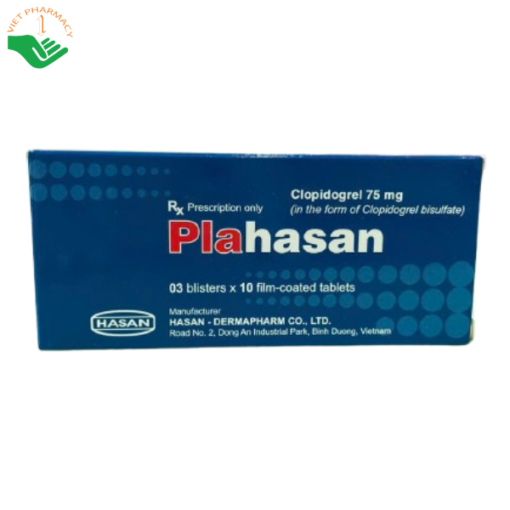 Viên nén Hasan Plahasan 75mg