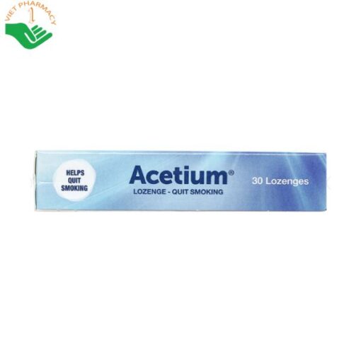 Viên ngâm giúp cai thuốc lá Acetium