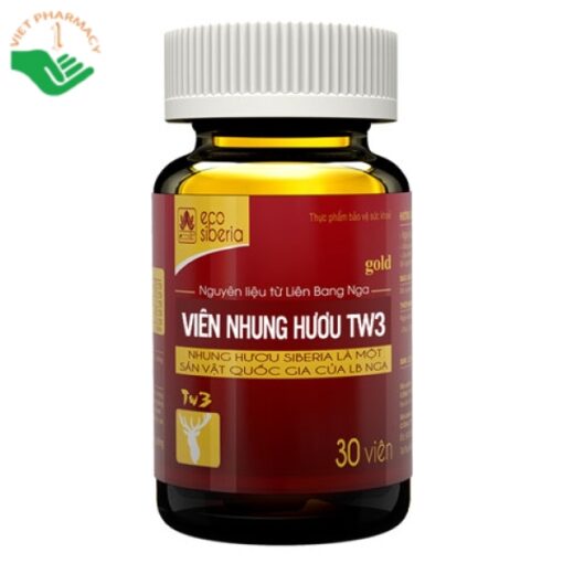 Viên Nhung Hưu TW3 hỗ trợ tăng cường sức khỏe